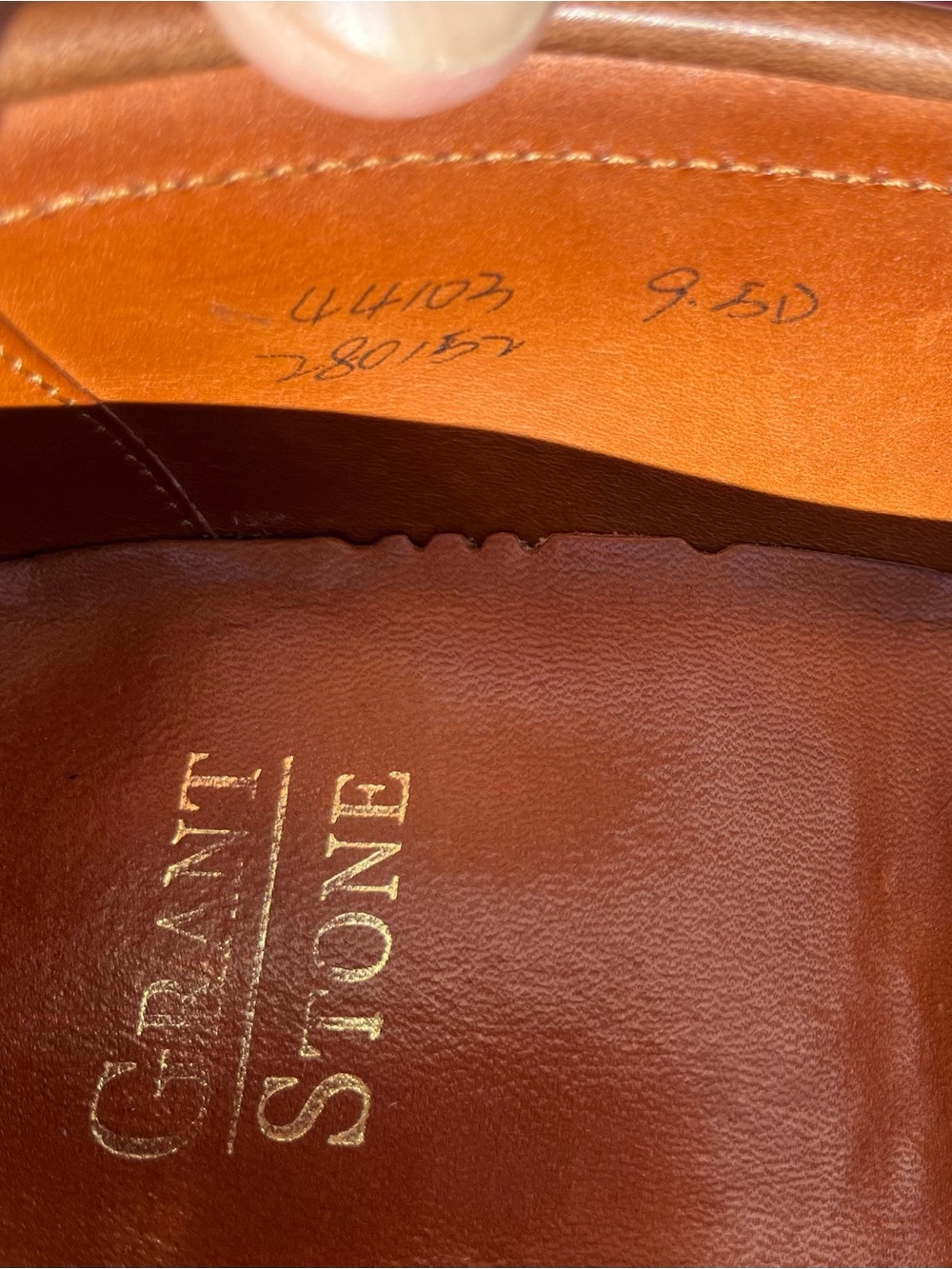 Grant Stone Men’s loafers in Dune CXL or Natural color - Picture 4 of 10